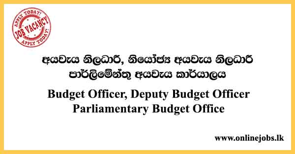 Budget Officer, Deputy Budget Officer - Parliamentary Budget Office Vacancies 2024
