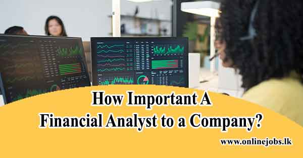 How Important a Financial Analyst to a Company?